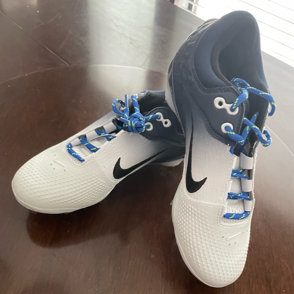 NEW Nike Hyperdiamond 4 Elite Blue Softball Cleats (CZ5917-400)) Women's Sz  7.5